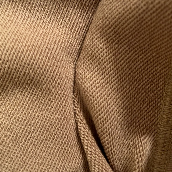 🧸 Bella Doña - Me Amo Embroidered Bear Sweatshirt + Sweatshorts Set in Tan - S - Picture 14 of 16